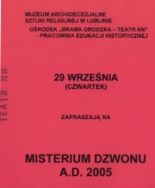 Misterium Dzwonu A.D. 2005