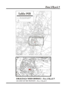 Złota 1/Rynek 9 - historia miejsca