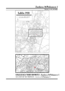 Zamkowa 10/Podzamcze 1 - historia miejsca