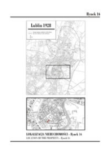 Rynek 16 - historia miejsca