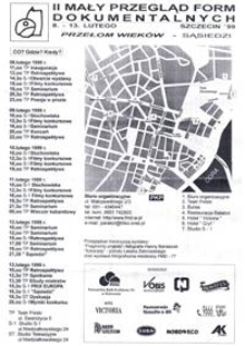 II Mały Przegląd Form Dokumentalnych : 8-13 lutego Szczecin '99, Przełom Wiek&oacute;w - Sąsiedzi