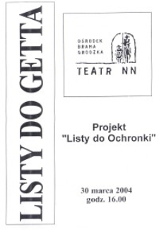 Projekt "Listy do Ochronki"
