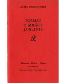 Poemat o mieście Lublinie