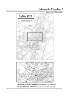 Lubartowska 9/Cyrulicza 2 - historia miejsca