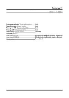 Probostwo 21 - historia miejsca