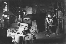 Lublin. Fabryka turbin, maszyn i kamieni młyńskich przy ulicy Foksal (obecnie 1 Maja)