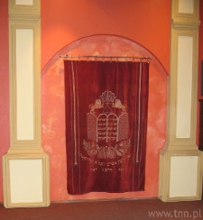 Parochet z Synagogi Maharszala w Lublinie