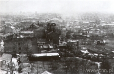 Panorama Lublina z wieży kościoła oo. Bernardyn&oacute;w w strone ulicy Bernardyńskiej
