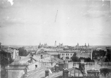 Panorama Lublina z kamienicy przy Al. Racławickich