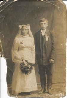 Ślub Władysława Brzozowskiego z Marią Urbaś