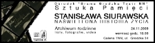 Stanisława Siurawska. Naświetlona historia życia