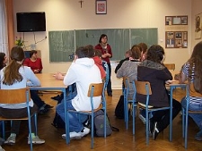 Warsztaty "Listy do Henia" w Gimnazjum nr 19