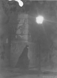 Postać na Rynku Starego Miasta w Lublinie