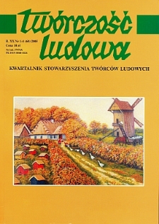 Twórczość Ludowa: Kwartalnik Stowarzyszenia Twórców Ludowych, R. XX, Nr 1-4 (60) 2005