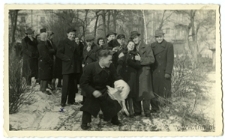 Członkowie ch&oacute;ru Echo przy kościele Wizytek w Lublinie