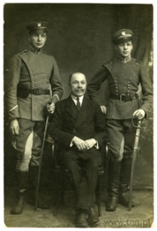 Piotr Petz z synami