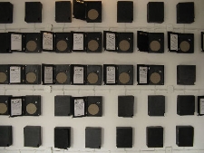 Ściana Pamięci - Ściana Głosów. Fragment wystawy "Lublin. Pamięć Miejsca"