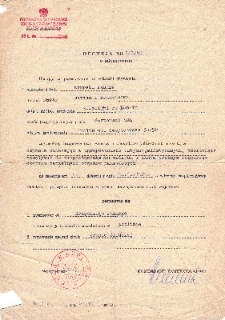 Decyzja o internowaniu Janusza Krupskiego