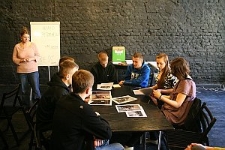 Młodzież 11 Gimnazjum na warsztatach