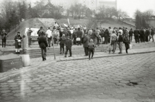 Wiec antyatomowy na Placu Zamkowym w Lublinie