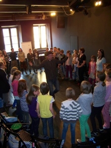 Zaczarowany Lublin 2011 - Warsztaty sztuki opowiadania prowadzone przez J. Kaczmarka