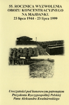 55 rocznica wyzwolenia obozu koncentracyjnego na Majdanku