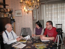 Nagranie relacji m&oacute;wionej z Josephem Tauberem