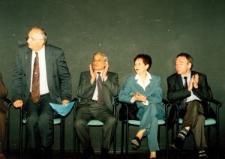 Delegacja z miasta Rishon LeZion na otwarciu wystawy