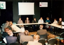 Uczestnicy drugiego spotkania z cyklu "Odkrywanie miejsca - Historia i przyszłość Starego Miasta"