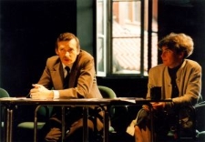 Ewa Kipta na seminarium "Odkrywanie miejsca. Historia i przyszłość Starego Miasta"