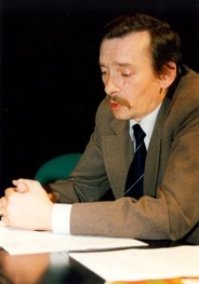 Uczestnik seminarium "Odkrywanie miejsca. Historia i przyszłość Starego Miasta"