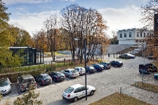 Budynek administracyjny Kancelarii Sejmu RP w Warszawie. Widok ogólny