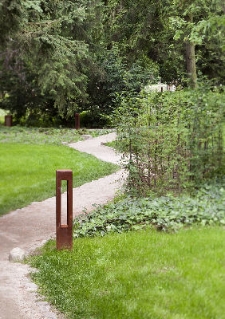Muzeum Fryderyka Chopina w Żelazowej Woli. Fragment ogrodu