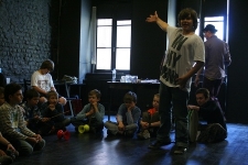 Zaczarowany Lublin 2011 - przygotowania do występ&oacute;w młodych opowiadaczy