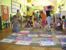 Zaczarowany Lublin 2011 - efekt warsztatów plastycznych