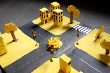 Miasto, odnaleziony kolor- ż&oacute;łty