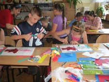 Zaczarowany Lublin 2011 - młodzi artyści w czasie warsztat&oacute;w sztuki ludowej