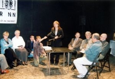 Dziennikarze radiowi w Ośrodku "Brama Grodzka - Teatr NN"