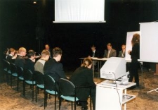 Uczestnicy Ogólnopolskiego Konkursu Wiedzy o Współczesnym Izraelu