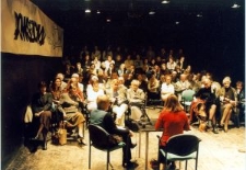 Publiczność podczas promocji książki Romy Ligockiej