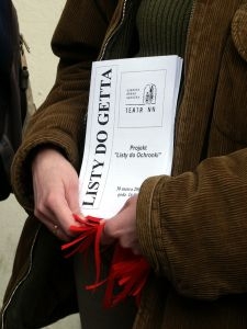 Ulotki nt. projektu "Listu do Ochronki"