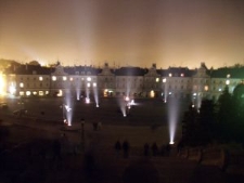 Plac Zamkowy podczas misterium "Poemat o Miejscu"