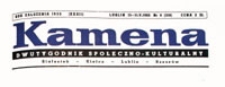 Kamena : dwutygodnik społeczno-kulturalny, R. XXXII Nr 9, 15-31.V.1965