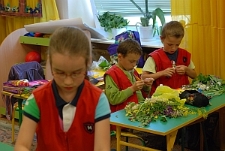 Świadectwa - dzieci w trakcie warsztatów z Małgorzatą Strzałkowską