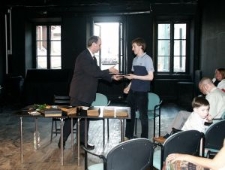 Zbigniew Milczarek na spotkaniu poświęconym prof. Władysławowi Panasowi