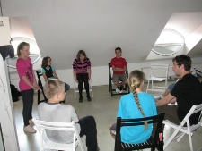 Zaczarowany Lublin 2011 - warsztaty sztuki opowiadania prowadzone przez Daniela Adamczyka