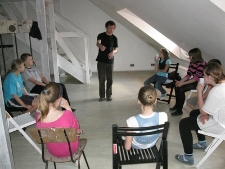 Zaczarowany Lublin 2011 - warsztaty opowiadaczy na "Sali Białej"