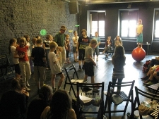 Zaczarowany Lublin 2011 - szkolenie młodych opowiadaczy