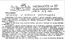 Informator. Region Środkowo-Wschodni „Solidarność”, Nr 57, 18.III.1983