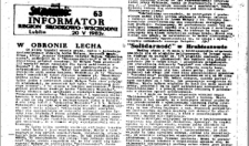 Informator. Region Środkowo-Wschodni &bdquo;Solidarność&rdquo;, Nr 63, 20.V.1983